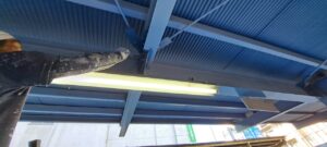 岐阜　岐阜市　ガレージ鉄骨塗装